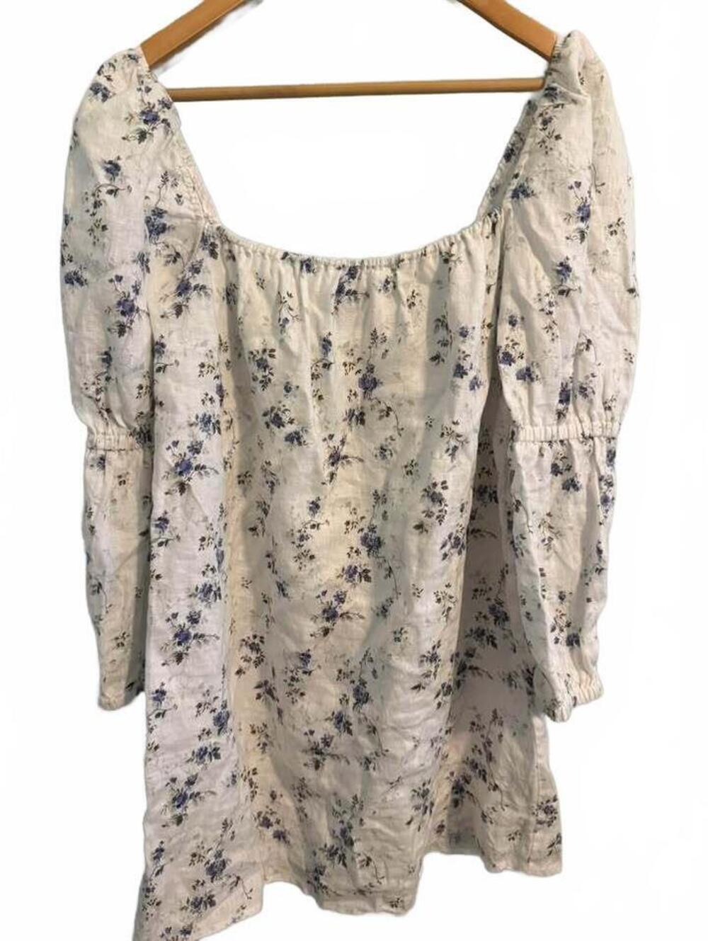 Reformation Floral Linen Dress Size M